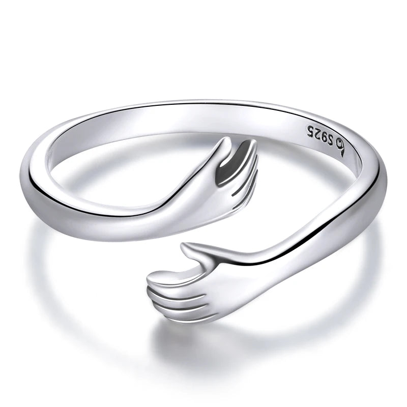 Hugging Hand Ring – A Symbol of Love and Comfort