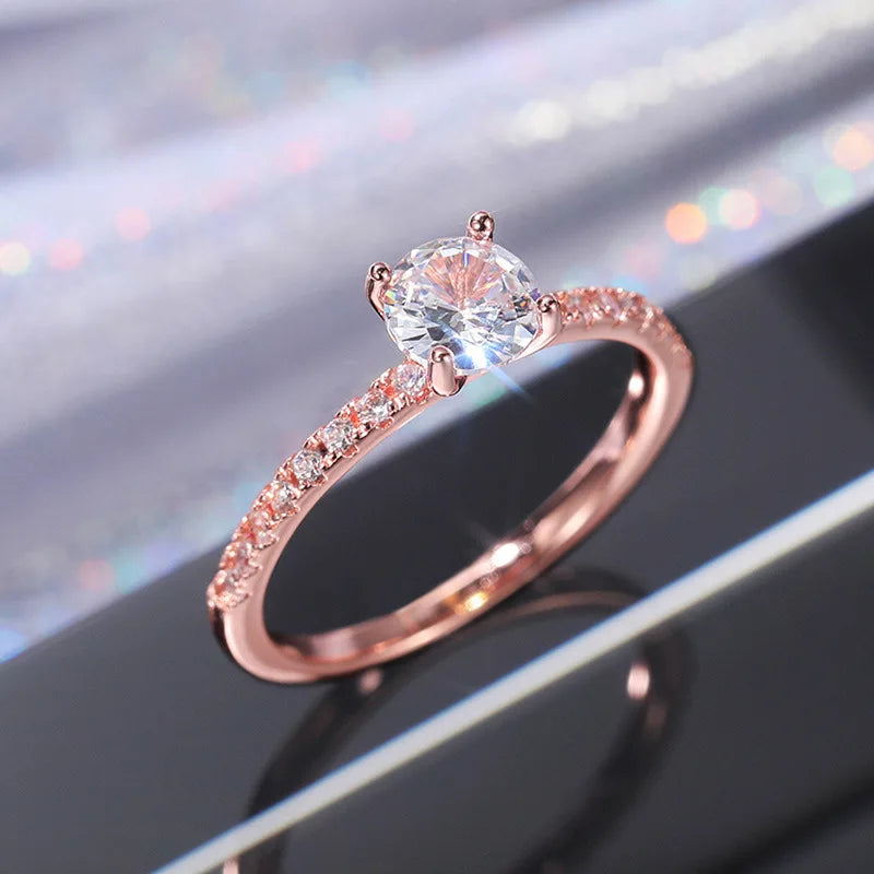 Elegant Zircon Ring