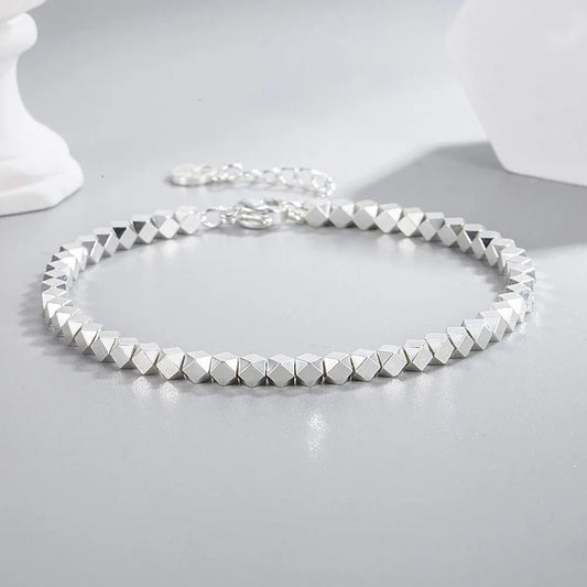 Silver Ball Bracelet