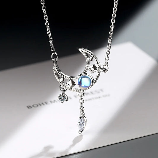 Moon Crystal Necklace