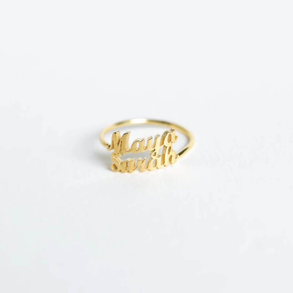 Custom Name Couple/BFF Ring