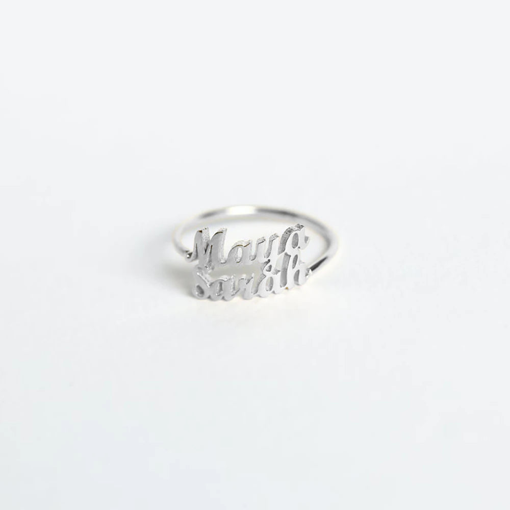 Custom Name Couple/BFF Ring