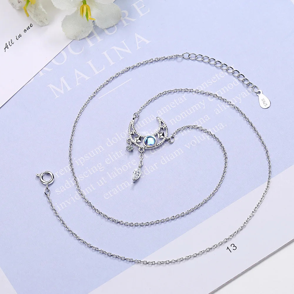 Moon Crystal Necklace