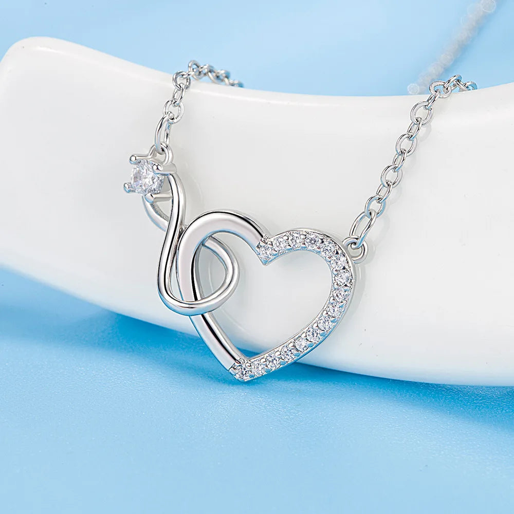 Interlocking Heart Necklace