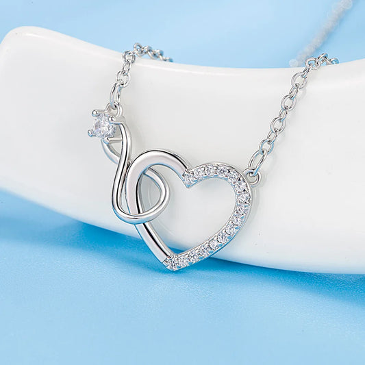 Interlocking Heart Necklace