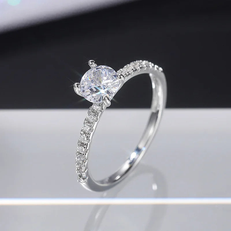 Elegant Zircon Ring