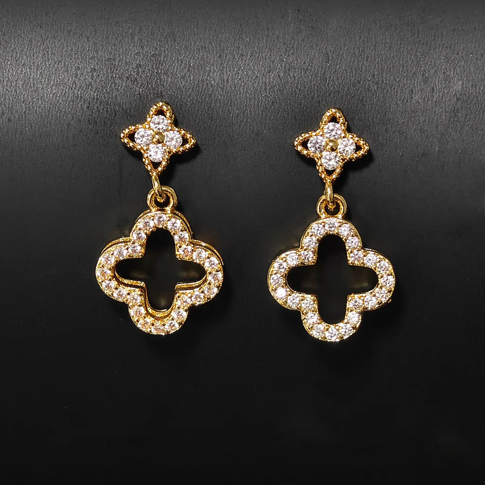 Elegant Clover Earrings